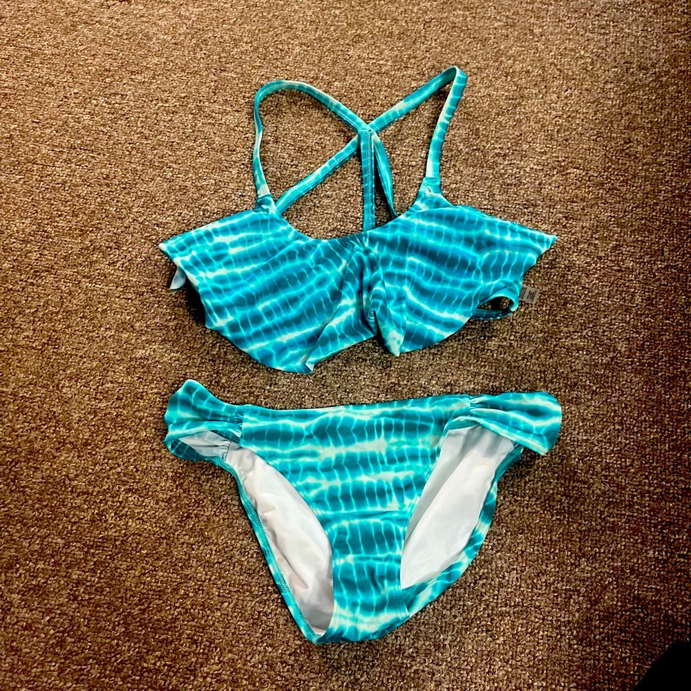 Flounce bikini from pink